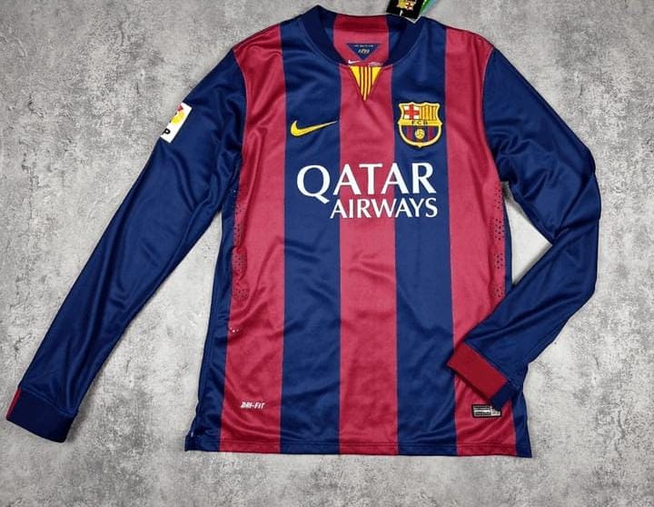 Barcelona 2014-15 Home Retro Kit.